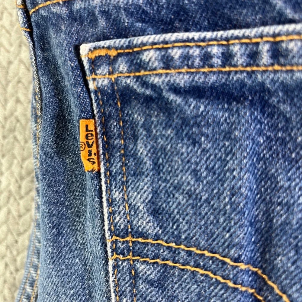 Levi Strauss 550 Orange Tab men's Relaxed Fit Tapered Leg‎ Blue Denim W32 L30